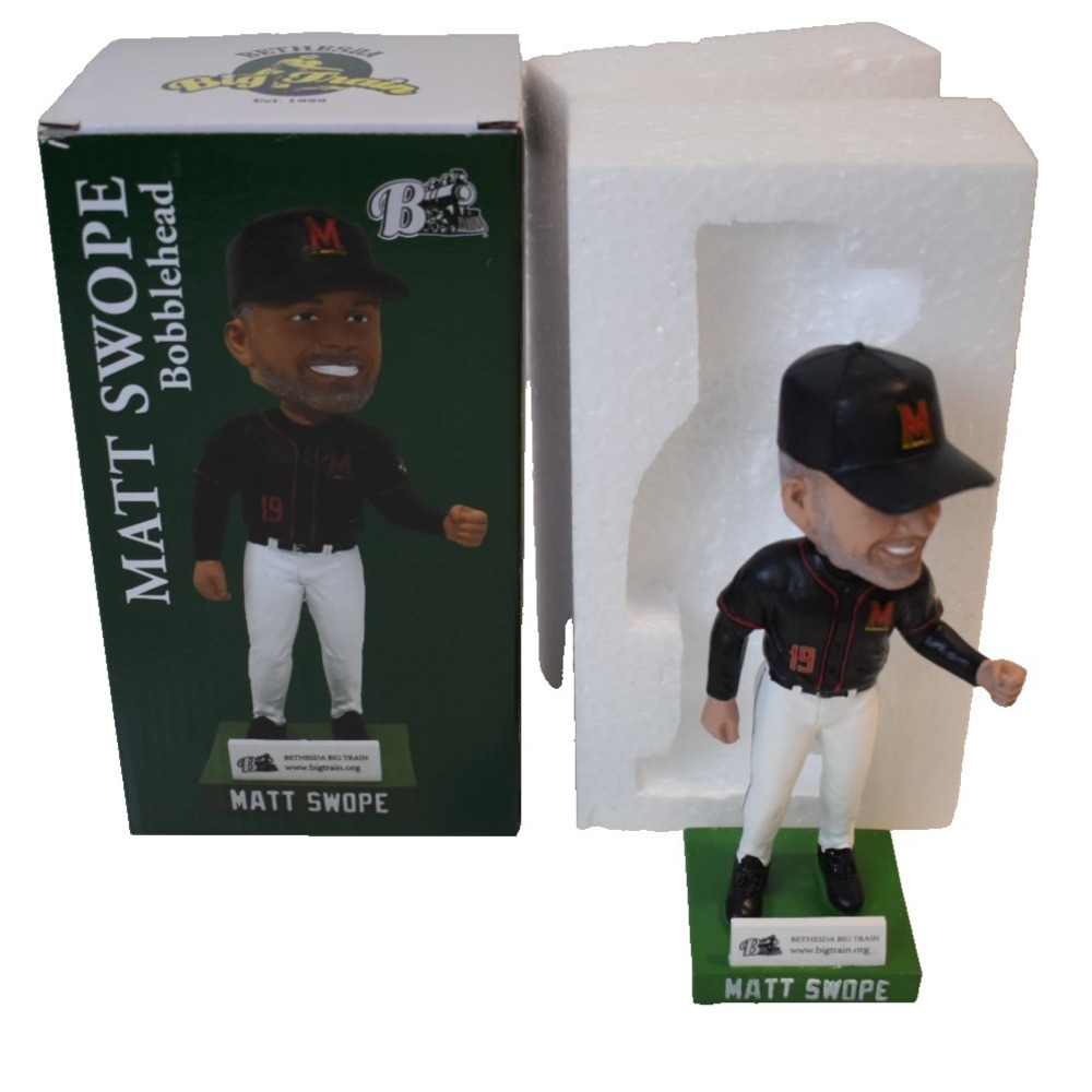 2025 Bethesda Big Train University of Maryland Matt Swope Bobblehead Terps